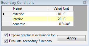 Boundary Conditions input in AnTherm